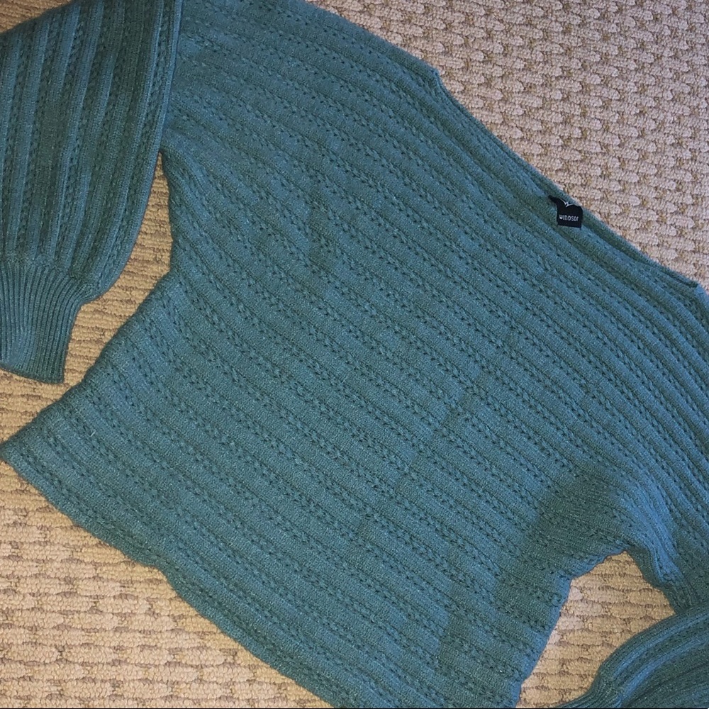 Windsor greenish/blue sweater